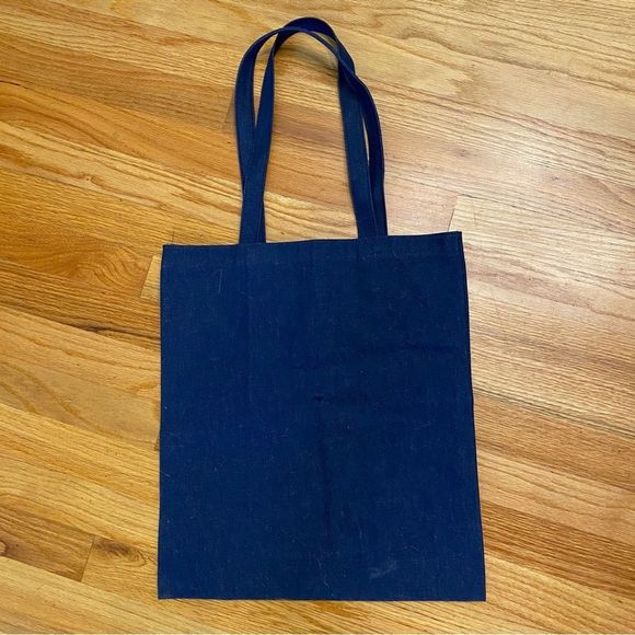 NWOT Pendleton Denim Yellow Print Shopping Tote - Picture 3 of 3